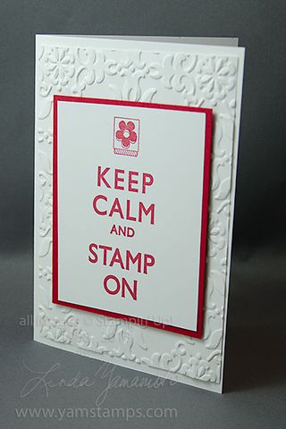 Stamp-on-card