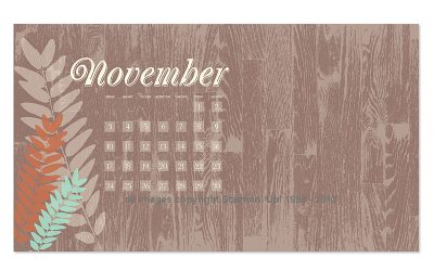 Free Digital Download – November Desktop