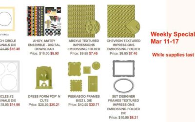 Stampin’ Up! Canada’s Weekly Deals