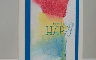 Shimmery Watercolouring