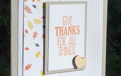 Giving Thanks