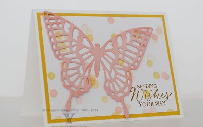 Butterfly Thinlit Card