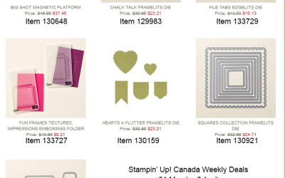 Last Day for Sale-a-Bration and NEW Weekly Deals