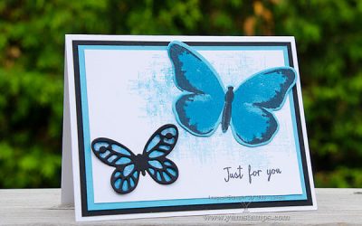 Blue Butterflies at Inspire, Create, Share 2015