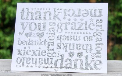 Simple Thanks for Manic Monday