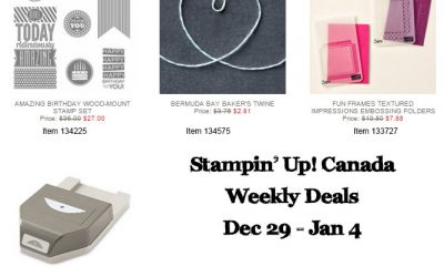 Last Weekly Deals This Year!