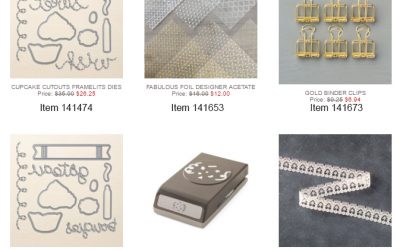Stampin’ Up! Special Offers September 8 – 14