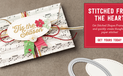 Get Them Now! Stitched Shapes Framelits and Selected Stamp Sets on Sale!