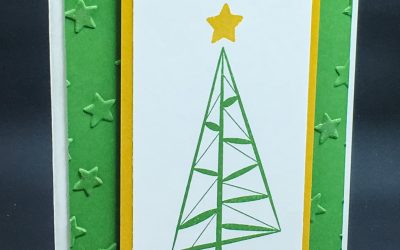 Twinkle Trees Christmas Card