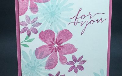 Floral Card….in Winter
