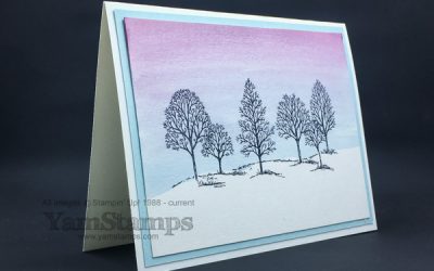 Lovely As A Tree Ombre Sky