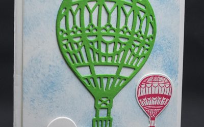 Hot Air Balloons Handmade Card
