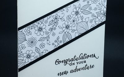 Black and White Card