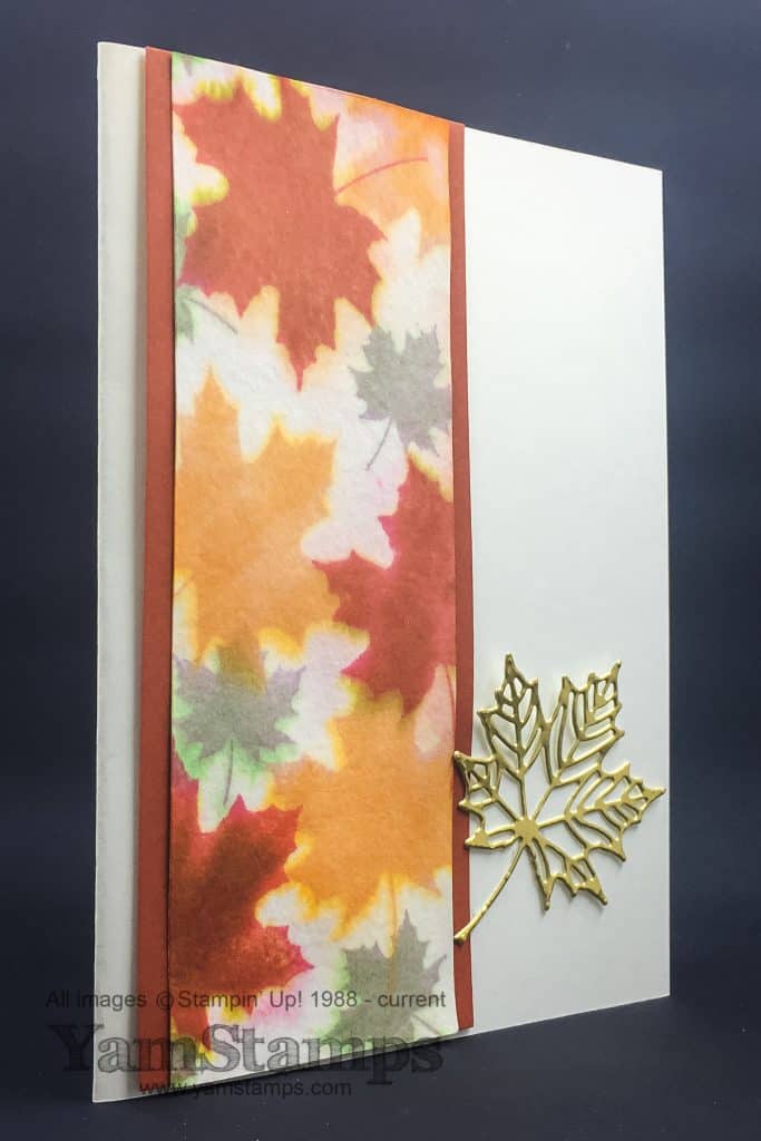 least used colour autumn card