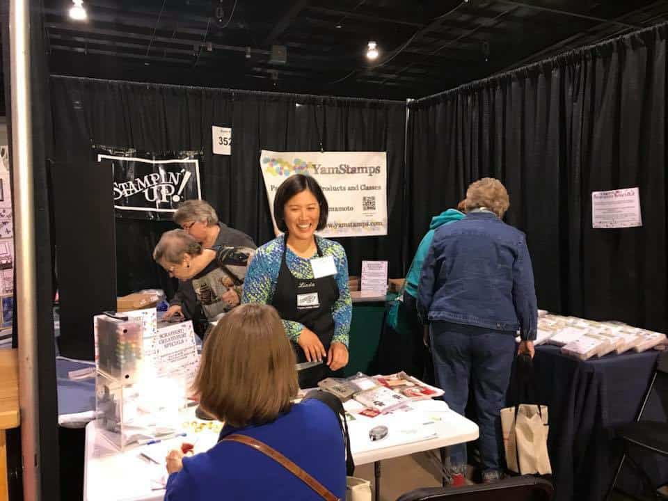 yamstamps scrapfest booth Scrapfest 2020