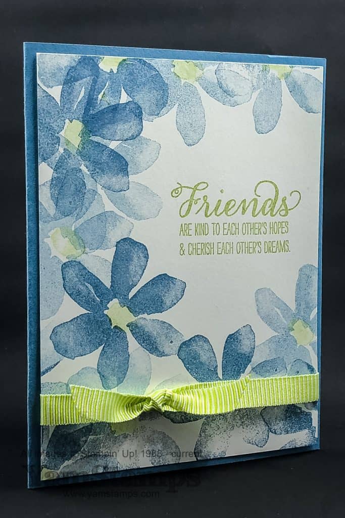floral friend card