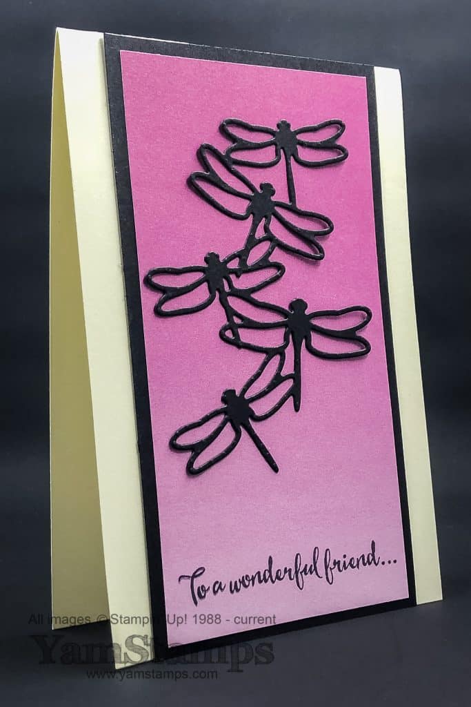 yamstamps dragonfly card