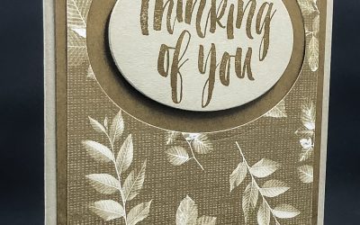 Handmade Thinking of You Card