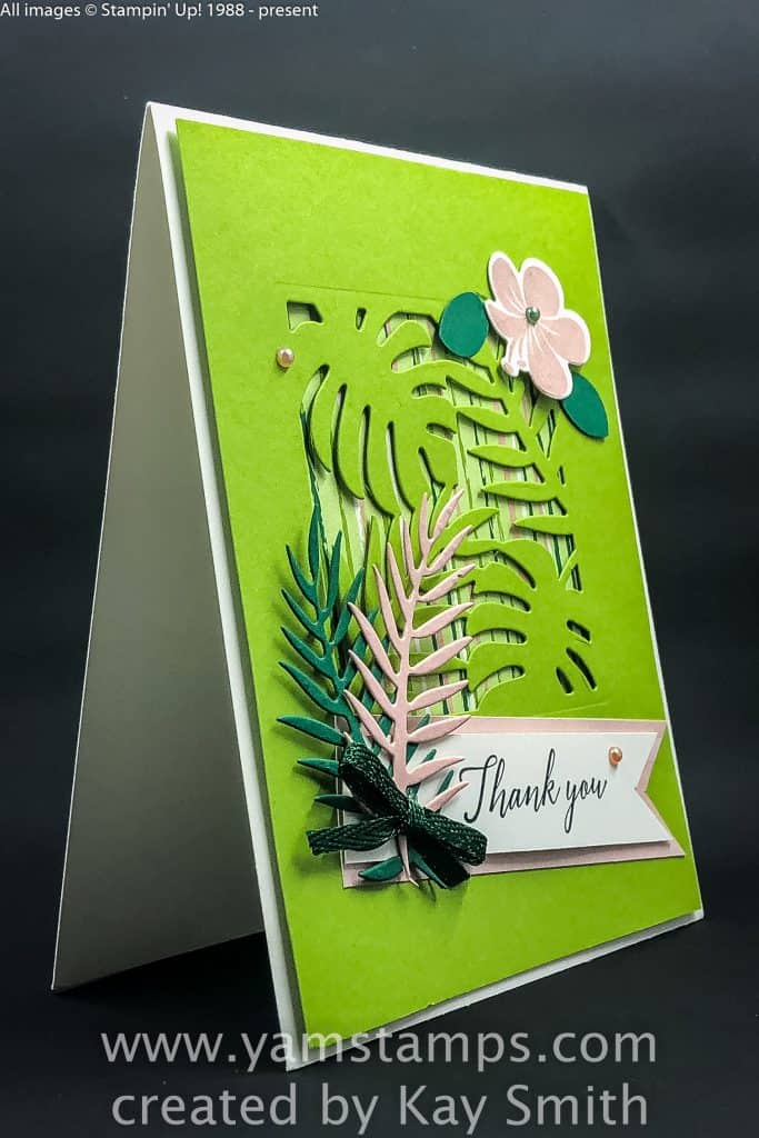 Tropical Thank You Card