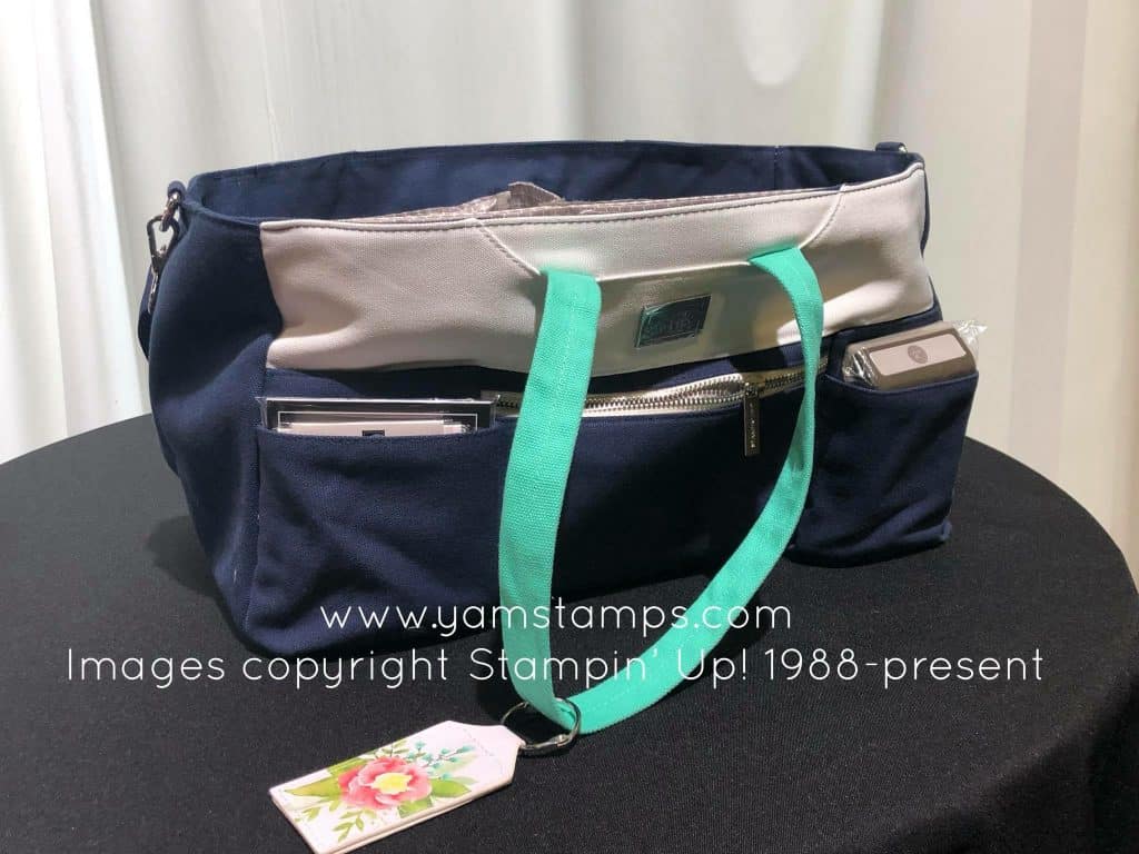 demonstrator only craft & carry tote