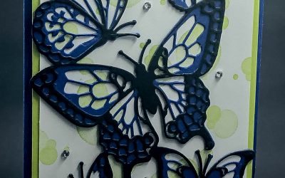 Die Cut Butterfly Card