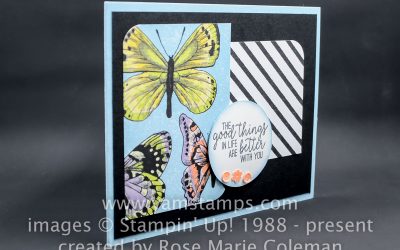 Easy Patterned Paper Card