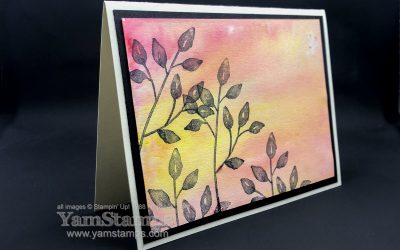Sparkly Sunset Card