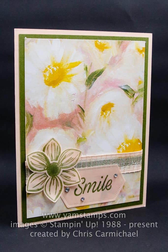 floral paper card