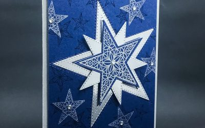 Die Cut Star Card