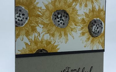 Sunflower Card