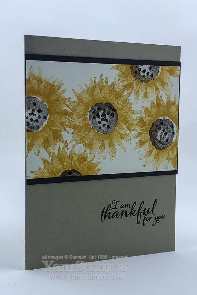 sunflower card