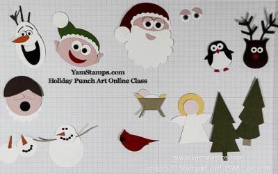 Black Friday / Cyber Monday Special – HOLIDAY PUNCH ART CLASS