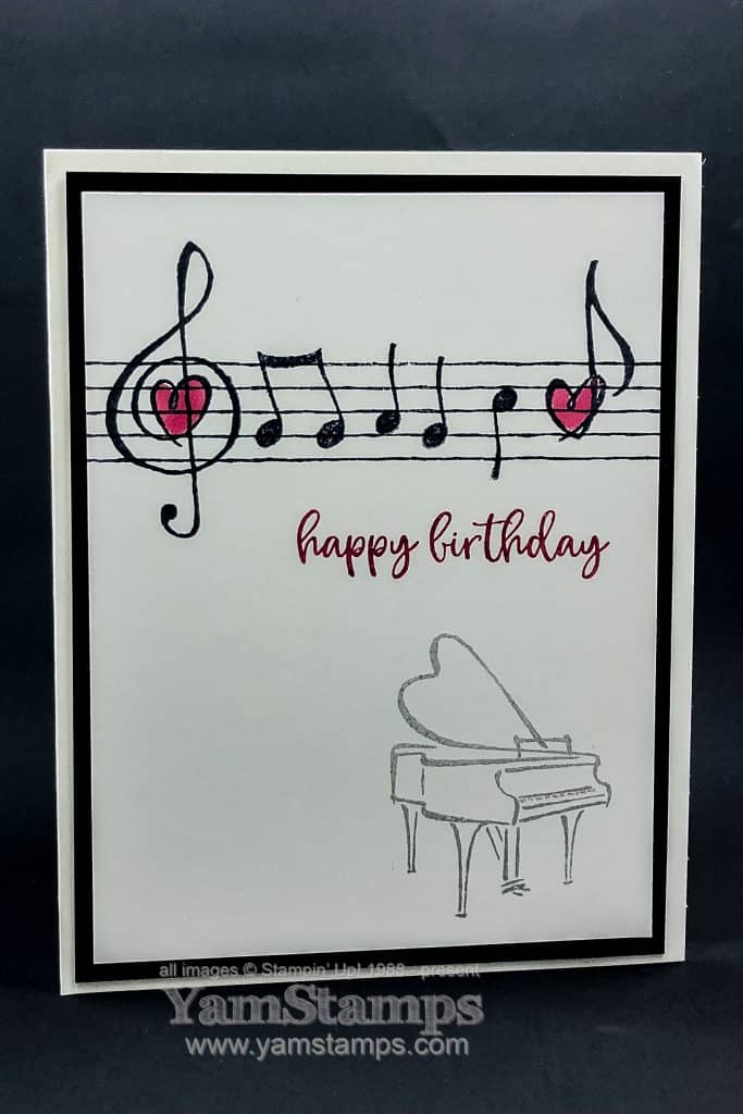 birthday card for a musician