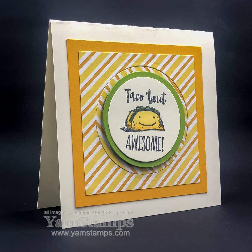 Inlaid Die Cut Card