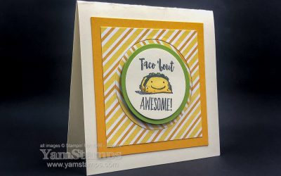 Inlaid Die Cut Card