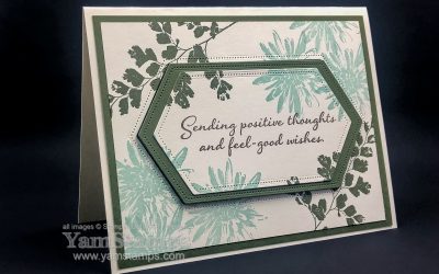 Die Cut Double Time Stamping Card