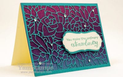 Sparkly Ombre Card