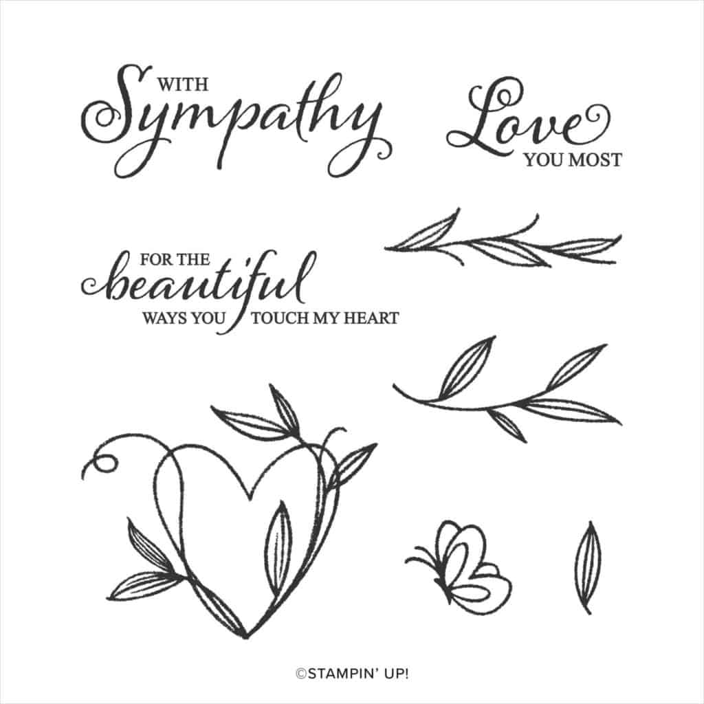 Touched My Heart stamp set