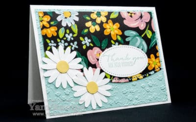 Curvy Floral Card