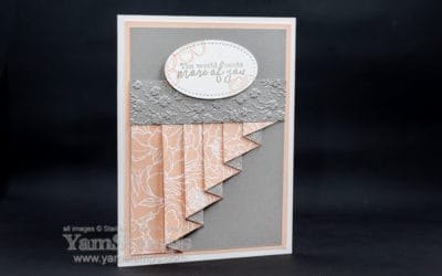 Pleated Paper Card