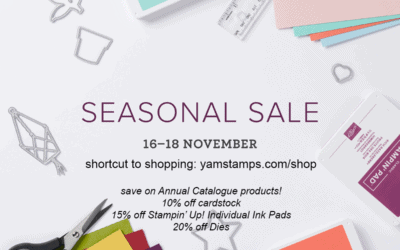 Seasonal Sale Starts Tuesday!
