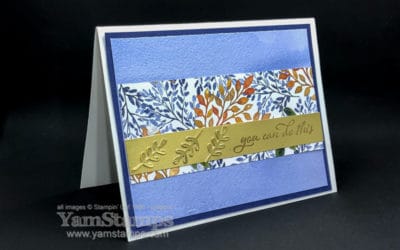 Embossed Autumn Card