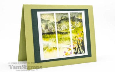 Simple Patterned Paper Card