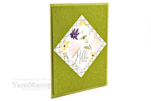 Hello There Floral Card