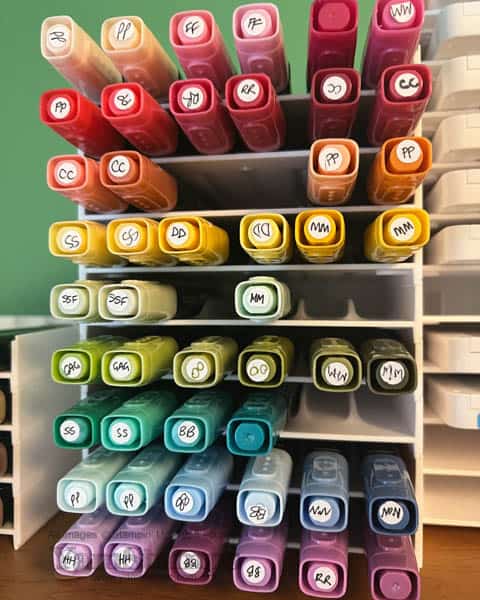 Organizing My Craft Room - Stampin' Blends
