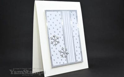 Silver Snowflake Card