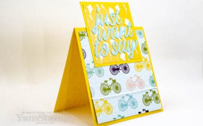 Playful Tent Card