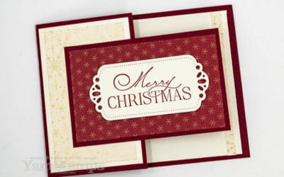 Easy Fun Fold Christmas Card