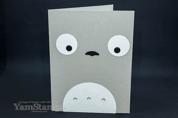 Totoro punch art card