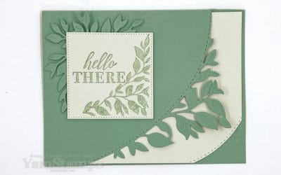 Hello Around the Bend Card